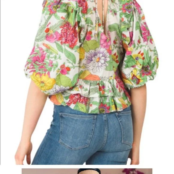 Love The Label Ruffle Reagan Blouse - Picture 6 of 8